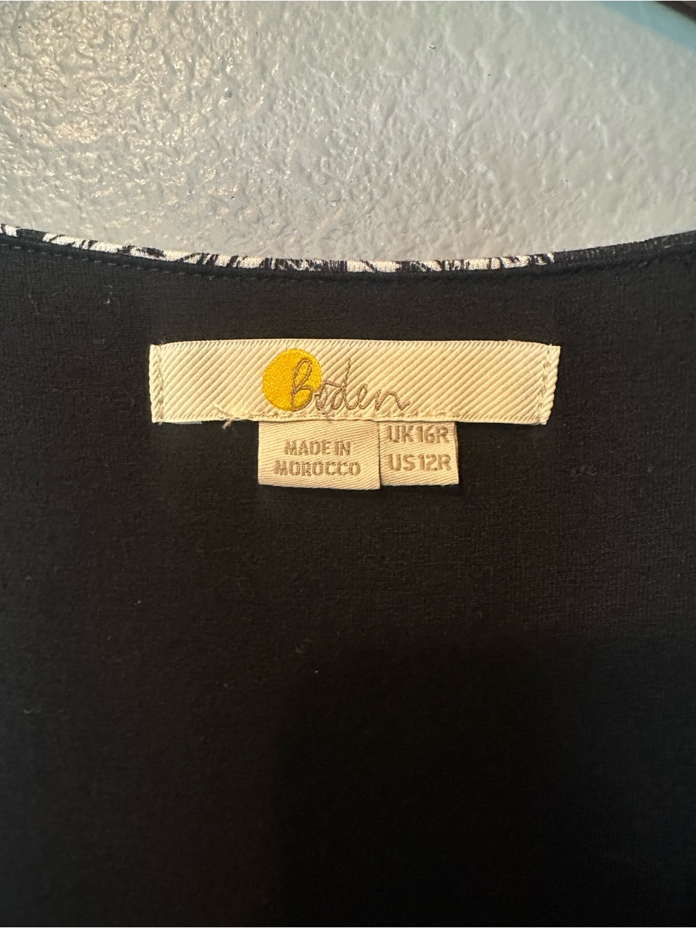 Boden Ruched Waist Jersey Midi Dress Sz 12 - Picture 6 of 8